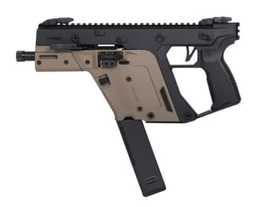 VECTOR SDP G3 9MM BK/FDE 5.5" - 40+1 Rounds | 5.5" Barrel | Adjustable Sights
