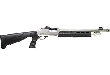 IVER JOHSON PAS12 12G Pump Shotgun - Compact Nickel Defender