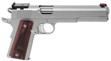 Kimber Stainless Target .45 ACP Pistol w/Rosewood Grips - 6" Barrel