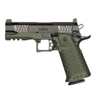 Jacob Grey TWC HEX 9mm 4.25in Duty Green
