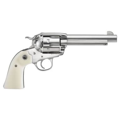Ruger Vaquero Bisley .45 Colt Revolver - High Gloss Stainless 5.5"
