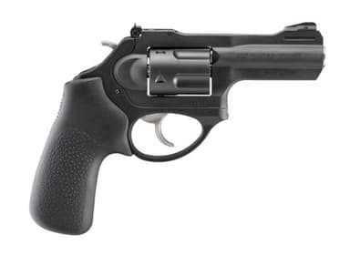 Ruger LCRX Compact 9mm Revolver - Matte Black with Hogue Grip