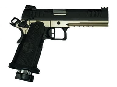 Great Lakes Firearms 1911DS Synergy 9mm 5in Black Slide Platinum Frame