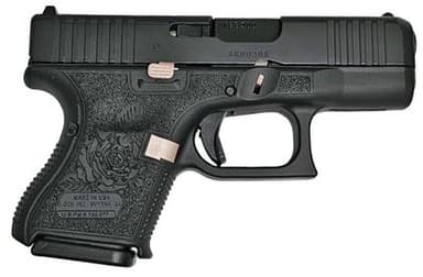 Glock 26 Gen5 MOS Rose Engraved 9mm 3.4" Barrel 10-Rounds