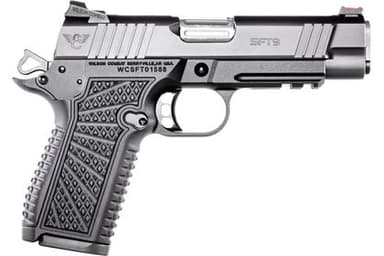 SFX9 Compact, 9mm, 4.25" Barrel, Black Armor Tuff Finish