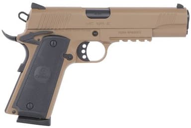 Girsan MC1911 Gov .45 ACP FDE Pistol – Ambi Safety, 8+1 Rounds