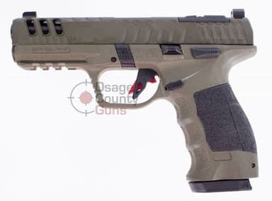 SAR9 Gen III OD Green 9mm Semi-Auto Pistol - 17-Round Lightweight Mastery