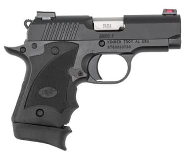 Kimber Micro 9 Stealth - Compact Matte Black 9mm Pistol with Fiber Optics