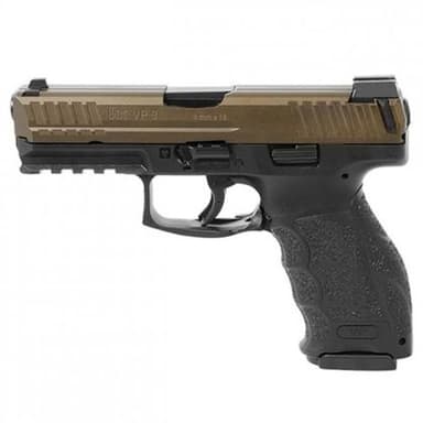 HK VP9 Burnt Bronze 9mm Night Sight Semi-Auto Handgun