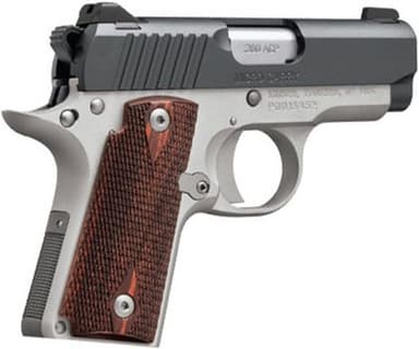 Kimber Micro Two-Tone .380 ACP Pistol - Satin Rosewood