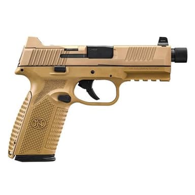 FN 510 Tactical: Optics-Ready 10mm Pistol, FDE, 22+1 Capacity