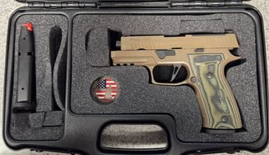 Sig Sauer P320 AXG Scorpion 9mm 3.9in FDE