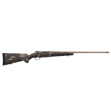 Weatherby Mark V Backcountry: 6.5 RPM Precision Bolt Rifle - Tan/Green