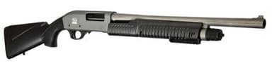 Charles Daly 301 Tactical Gray 12G Pump Shotgun - Compact & Durable
