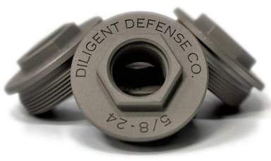 Diligent Defense Co HUB Thread Adapter 5/8x28