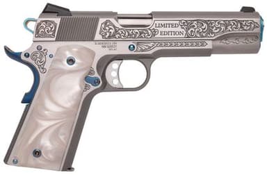 CNC Firearms 1911 Springfield Texas BBQ .45 ACP 5in Stainless