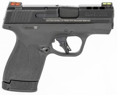 S&W M&P Shield Plus 9mm: Compact Fiber Optic Pistol