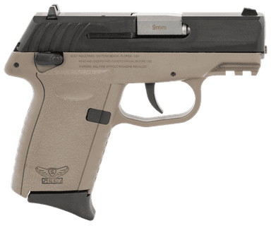 SCCY CPX-1 Gen3 9mm Compact Pistol - FDE/Black, 10+1 Rounds