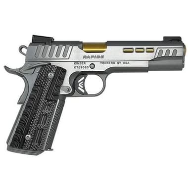 Kimber Rapide Dawn: Silver 9mm, 5" Barrel, 9-Round Precision Pistol