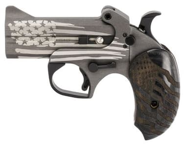 Bond Arms Old Glory .45 LC/.410 Derringer with Flag Finish & Holster