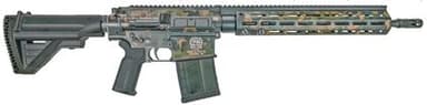 HK MR762 Flecktarn Camo .308 Rifle - Precision & Power Unleashed