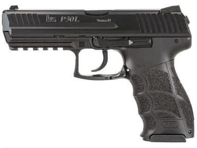H&K P30L V1 LEM 9mm 4.45in Black