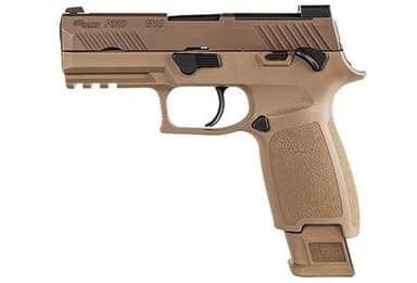 SIG SAUER P320 M18 - Optic Ready 9MM FDE Carry Pistol