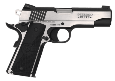 Colt 1911 Combat Elite Commander .45 ACP Two-Tone Pistol