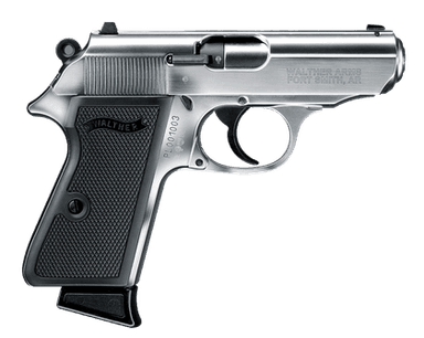 Walther PPK/S .22 LR Semi-Auto - Nickel, Compact & Reliable