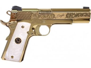 Iver Johnson Noble Eagle WP .45 ACP 5in Gold