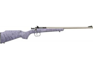 Crickett Gen2 Youth .22 LR 16.13in Stainless Purple Black Webbing