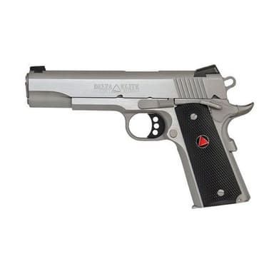 Colt Delta Elite - Stainless 10mm Pistol, Novak Sights, 8+1 Rounds