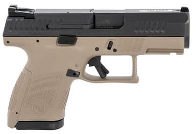 CZ P10 S Compact 9mm Pistol, Night Sights, FDE Finish