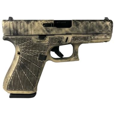 Glock G19 Gen5 Marble 9mm Semi-Auto Pistol - Compact, Stylish, Reliable