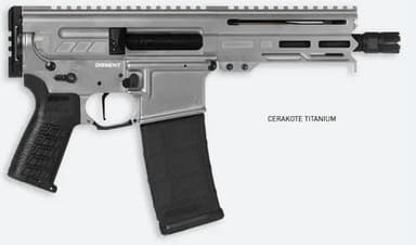 CMMG Dissent Mk4 5.7x28mm 6.5in Titanium