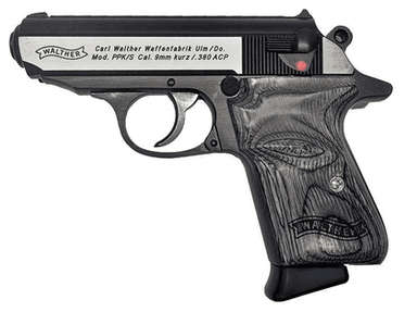 Walther Arms PPK/s .380 ACP 3.3in Wood Grips Two-Tone