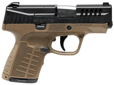 Savage Stance 9mm Compact Semi-Auto Pistol, FDE, Night Sights