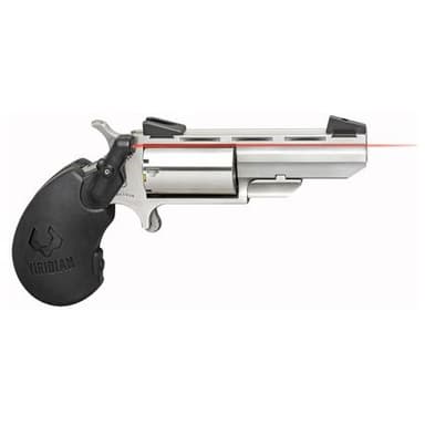 NAA Black Widow .22 WMR Revolver - Compact 2" SS Laser Grip