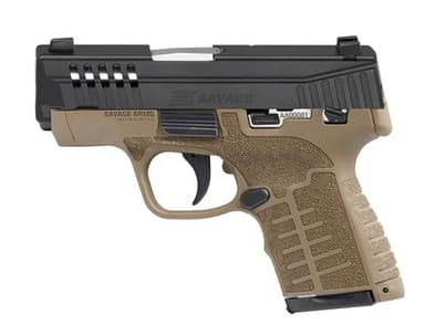 Savage Stance MC9MS Compact 9mm - Dark Earth Tritium Slide