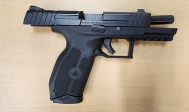 XYZ Striker 9MM Pistol - 4" Barrel, 17 Rounds, Black Polymer