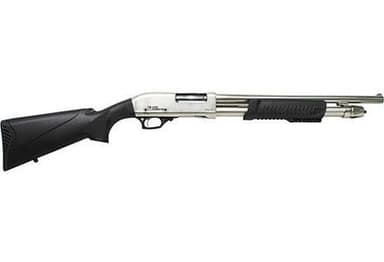 Iver Johnson PAS12 12 Gauge 18in Satin Nickel