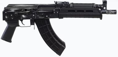 Draco VSKA Tactical Pistol 7.62x39mm - Distressed Black Finish