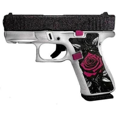 Glock 43X 9mm 3.41in Tango Rose Two-Tone