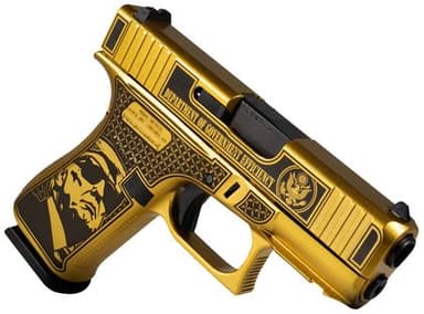 Glock G43X 9mm DOGE Gold