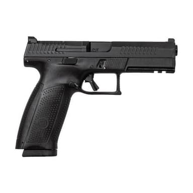 CZ P-10 F 9mm Optics-Ready Ergonomic Polymer Pistol - Black