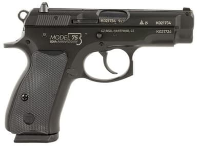 CZ 75 Compact 50th Anniversary 9mm 3.75" Barrel 15-Rounds