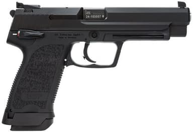 HK USP9 Expert V1 9mm - Precision DA/SA, 18+1 Rounds, Black Finish