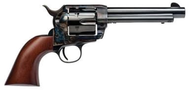 Cimarron Frontier .45 LC SA Revolver - Color Case Blued 5.5" Walnut
