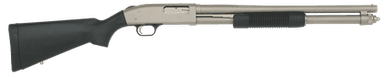 Mossberg 590 Mariner 12GA Pump Shotgun, Silver Marinecote, 8+1 Capacity