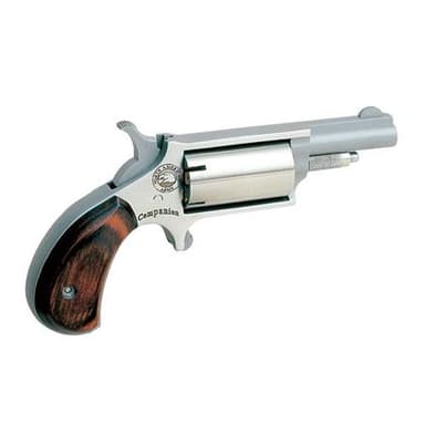 NAA Companion: Compact .22 Revolver, Rosewood Grips, 5rd, 1.63" Barrel
